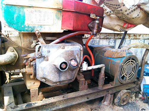 新县单杠柴油机发电机出租